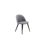 Venture Home Matstol Velvet 2-pack Ljusgrå SKU VEN-19924-885 EAN 7350107085282