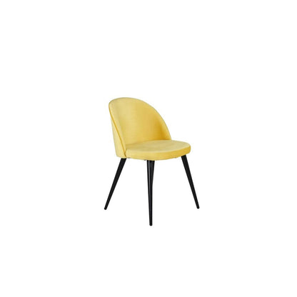 Venture Home Matstol Velvet 2-pack Gul SKU VEN-19924-886 EAN 7350107085268