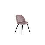 Venture Home Matstol Velvet 2-pack Rosa SKU VEN-19924-889 EAN 7350107085251