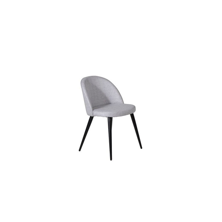 Venture Home Matstol Velvet Black 2-pack Ljusgrå SKU VEN-19924-855 EAN 7350107089440