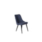 Venture Home Matstol Velvet Lyx 2-pack Svart/Blå SKU VEN-19935-877 EAN 7350107088948