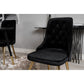 Venture Home Matstol Velvet Lyx Mässing 2-pack SKU EAN