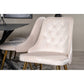Venture Home Matstol Velvet Lyx Mässing 2-pack SKU EAN
