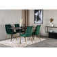 Venture Home Matstol Velvet Lyx Mässing 2-pack SKU EAN