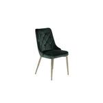 Venture Home Matstol Velvet Lyx Mässing 2-pack Grön SKU VEN-19935-764 EAN 7350107085220