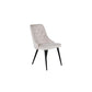 Venture Home Matstol Velvet Lyx Sammet 2-pack Beige SKU VEN-19935-880 EAN 7350107086975