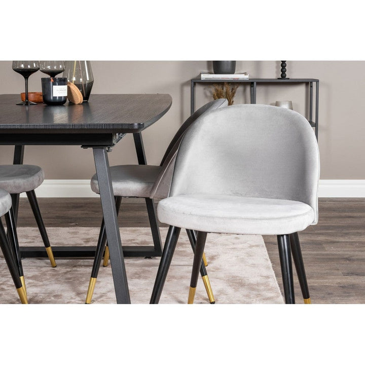 Venture Home Matstol Velvet Mässing 2-pack SKU EAN