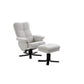Venture Home Reclinerfåtölj Sven Ottoman Grå SKU VEN-18029-755 EAN 7350107087217