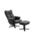 Venture Home Reclinerfåtölj Sven Ottoman Svart SKU VEN-18029-788 EAN 7350107087200