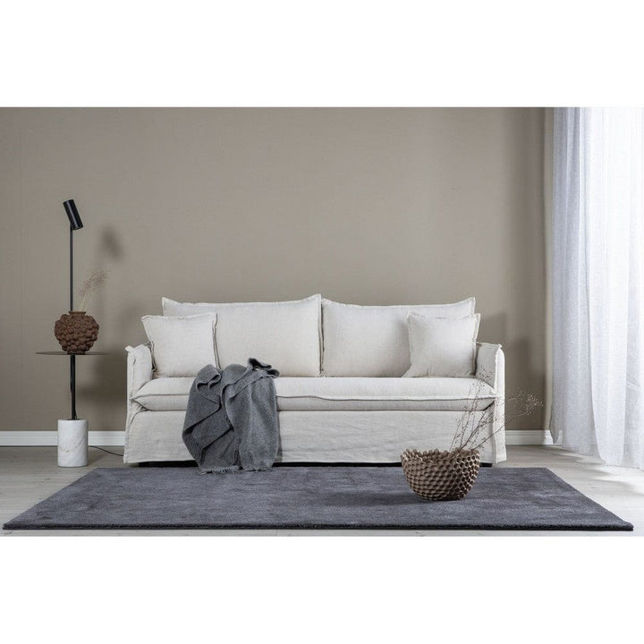 Venture Home Nova 3-sitssoffa beige linne och bomull – produktbild 5