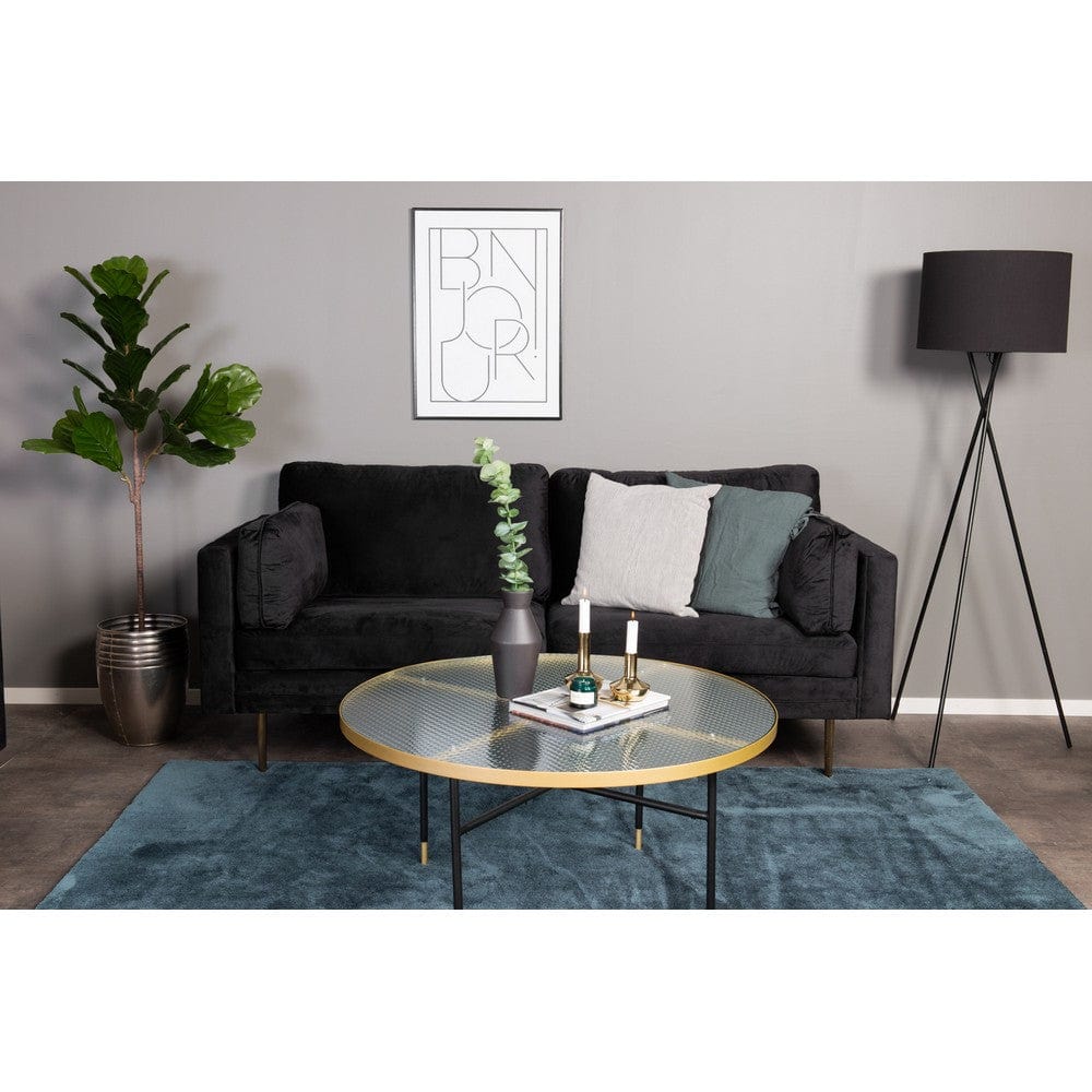 Venture Home Bubbles runt soffbord i glas och metall