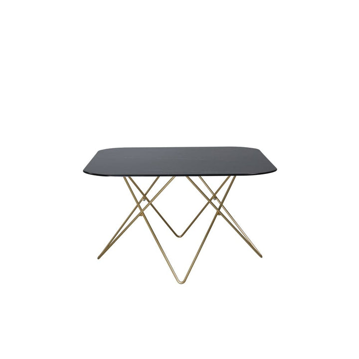 Venture Home Tristar soffbord med svart marmorglasskiva